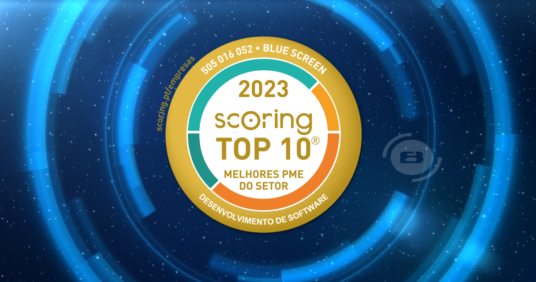 SCORING recognizes Blue Screen as one of the Top 10 Best SMEs in its sector